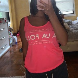 H&M Hot pink top size XS